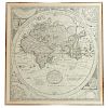 Large Continental northern world Celestial map