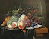 Old Master. Oil on Canvas. Still Life with Fruit,
