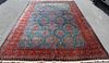 Antique and Finely Woven Roomsize Isfahan