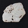 AN ANTIQUE CARVED JADE 19TH CENTURY