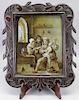 Flemish School Old Master Painting on Copper