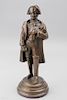19th C. Bronze Napoleon Figure