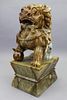 20th Carved Chinese Foo Dog