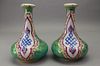 Pair, Antique French Porcelain Vases