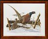 Richard Sloan (1935-2007), "Ring-necked Pheasant,"