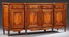 French Louis XVI Style Carved Cherry Sideboard, 20