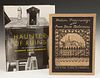 Books- "Haunter of Ruins," with dust cover and "Pa