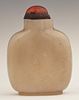 Chinese Carved Jade Snuff Bottle, early 20th c., n