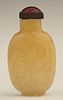 Chinese Carved Agate Snuff Bottle, early 20th c.,