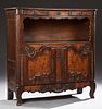 French Provincial Bressan Style Carved Oak Sideboa