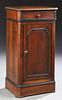 French Louis Philippe Carved Walnut Nightstand, 19