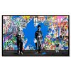 Mr. Brainwash, "Love is the Answer" Framed Mixed Media Original on Canvas (61.5" x 37.5"), Hand Signed and Verified Authentic.