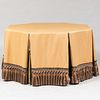 Claremont Fabric Draped Table with DÃ©cor de Paris Trim, Designed by Thomas Jayne