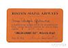 Earhart, Amelia (1897-1937) Signed Ticket to Amelia Earhart Day, Waterville Airport, 13 August 1934.