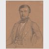 Thomas Couture (1815-1879): Portrait of a Gentleman