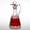 IMPERIAL NO. 1 / THREE-IN-ONE - RUBY-STAINED EWER