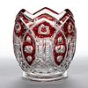 LENOX - RUBY-STAINED TOOTHPICK HOLDER