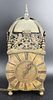 An Antique Brass English Lantern Clock