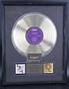 Gold Record Award The Beach Boys