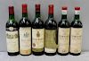 Mixed Lot of 6 Bottles 1967 French Wine.