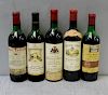 Mixed 5 Bottle Lot of French Wine 1966 & 1970.