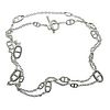 Hermes Farandole Silver Long Necklace