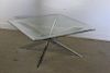 Midcentury Pace Chrome Base Coffee Table.