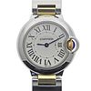 Cartier Ballon Blue 18k Gold Stainless Steel Quartz Watch 3009