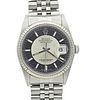 Rolex Datejust 18k Gold Stainless Steel Tuxedo Dial 116234