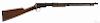 Winchester model 1906 slide action takedown rifle, .22 caliber, tube fed, with a 22'' barrel.