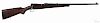Winchester model 54 bolt action rifle, 30-06 caliber, with a checkered walnut stock