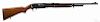 Remington model 141 slide action takedown rifle, .35 Remington caliber, with a 24'' barrel.