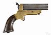 Sharps model 2A four-barrel pepperbox pistol, .30 caliber, with 3'' barrels. Serial #787.