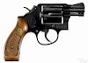 Smith & Wesson Airweight six-shot revolver, .38 special caliber, with a 2'' barrel. Serial #C598573