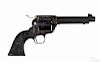 Colt third generation single action six-shot revolver, .45 caliber, with a 5 1/2'' round barrel.