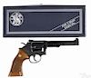 Smith & Wesson model 14-4 K-38 Masterpiece six-shot revolver, .38 special caliber