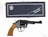 Smith & Wesson model 10-7 six-shot revolver, .38 special caliber, with the original box