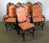 Set of 8 Dining Chairs.