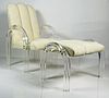 Lounge Chair & Ottoman by Charles Hollis Jones -Waterfall Collection-