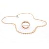 Cultured Pearl, 10k Necklace and Pin
