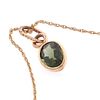Laura French Tourmaline, 18k, 14k Yellow Gold Necklace