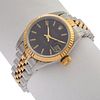 Rolex Ladies Oyster Perpetual Datejust 18k, Stainless Steel Wristwatch