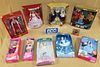 TUB 9 BX&apos;D BARBIE 30TH ANNIV STARTREK, MARZIPAN, 2000, 2001, SNOWFLAKE, HAPPY HOLIDAYS, RED ROMANCE, AND PARTY PREMIER