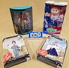 BX 4 BXD DOLLS- LUCY- DOES A TV COMMERCIAL AND LUCY&apos;S ITALIAN MOVIE, DSI JAMES DEAN CABBAGE PATCH KIDS OLYMPI KIDS
