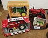 TRAY 4 TOY TRACTORS DIE CAST