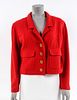 Chanel Boutique Red Jacket