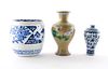 Collection of 3 Chinese Vases