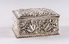 Victorian British Sterling Silver Box, ca. 1887