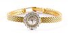 Ladies Omega 18K & Diamond Wristwatch
