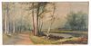 Frederick Matzow, Meriden Landscape  (1915)